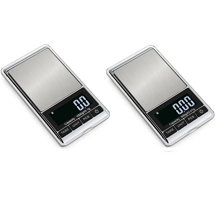 High Precise Small Electronic Weighing Balance Digital Jewelry Scale 500g / 0.01g AAA Battery Type