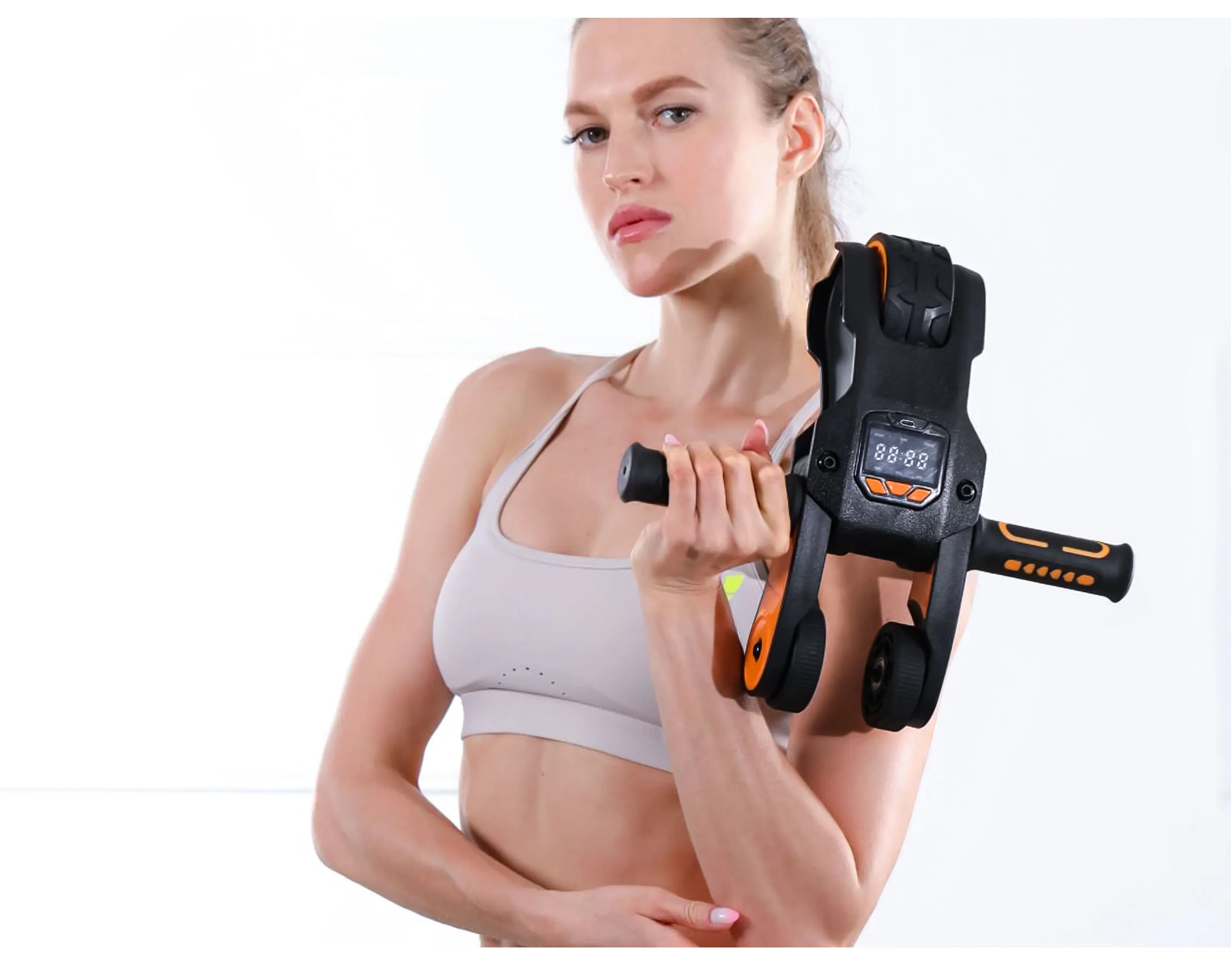 New Home Yellow Green Red White OEM Customized logo of Ab wheel trainer