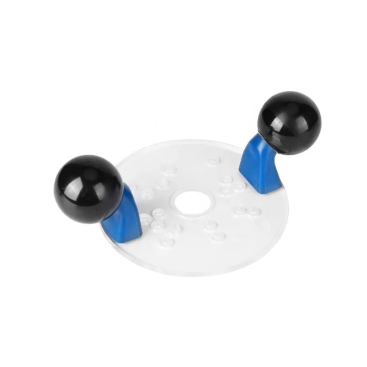 Circle Cutting Jig for a Router Acrylic Trimming Router Base Dowel Jig with Centering Pin Lucite Woodworking Fixture