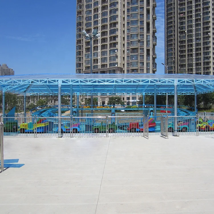 Amusement Rides 20 Seats Mini Shuttle Track Train For Sale