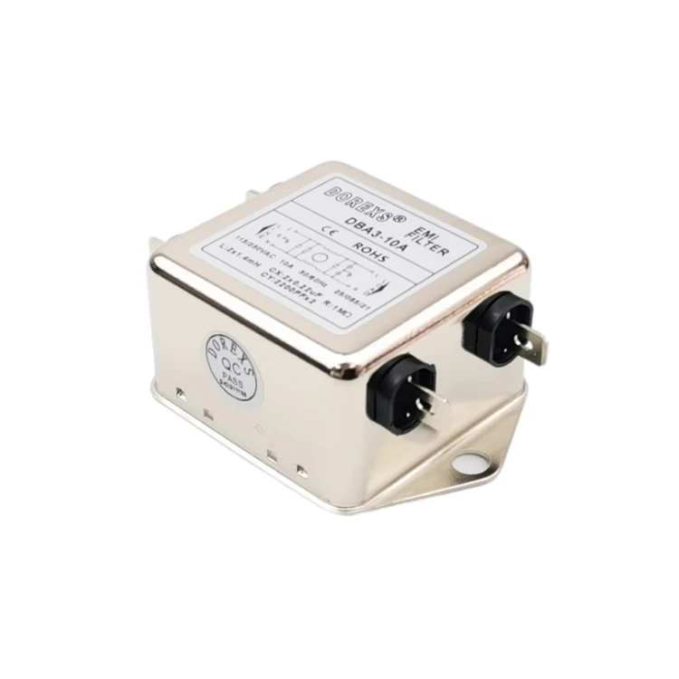 Bolt or Standard plug-in interface connection emc filter General purpose emi noise filter 1A-20A ac nois filter with cheap price