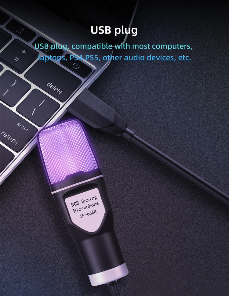 Gaming Microphone Oem Usb Microphone Without Headphone