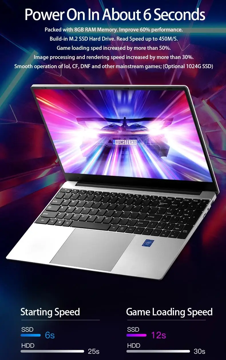  Оптовая продажа с завода Новое поступление Intel Celeron Core i5 i7 процессор Ssd/hdd двухъядерный пользовательский фирменный офисный