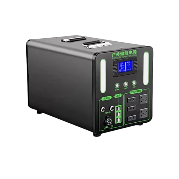 Solar Power System Energy Storage Generator 3500W 5000Wh Portable Power Station for Outdoor