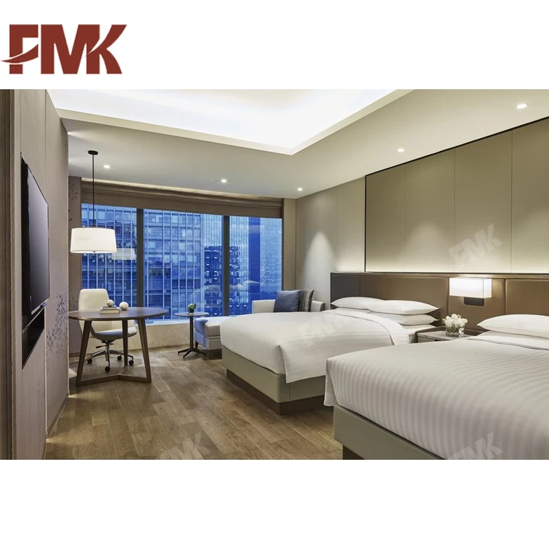 
2021 Latest Hotel Bedroom Furniture Set Modern Luxury Hotel Furniture For Customization 
