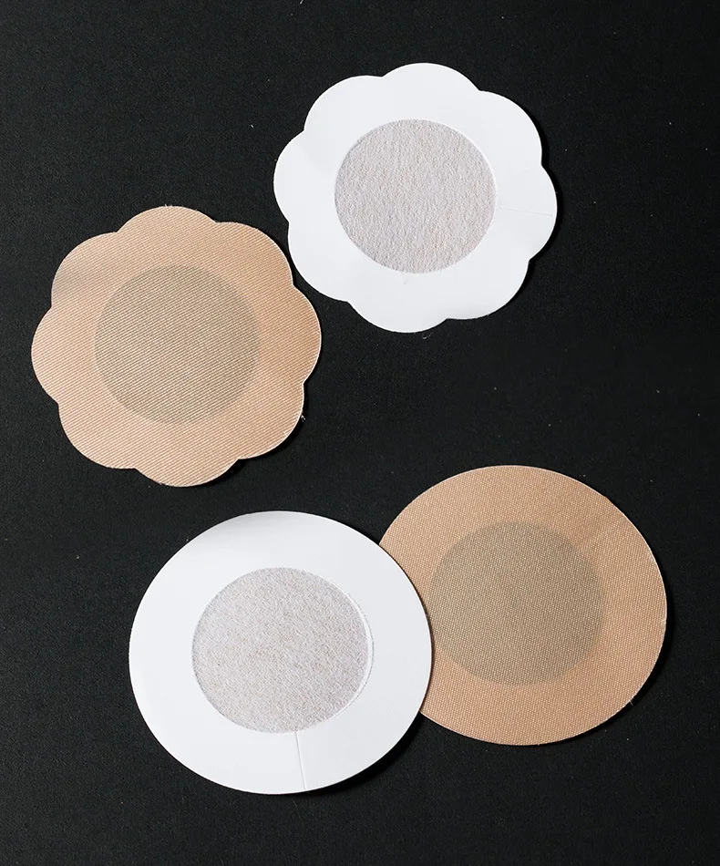 
Breast Petals Sexy Disposable Soft Silicone Nipple Cover Bra Pad Pasties For Women Intimates Accessories 