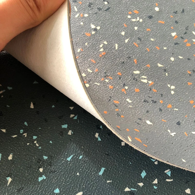 quartz vinyl floor tile pvc flooring roll for buses