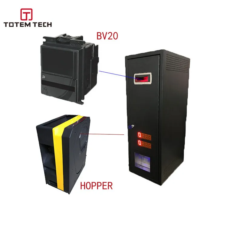 Ultra-Fast Bill Validator with NV10/BV20/ Bill Acceptor Coin Exchange Bill to Coin Token Vending Machine For Laundromat Bus Stop