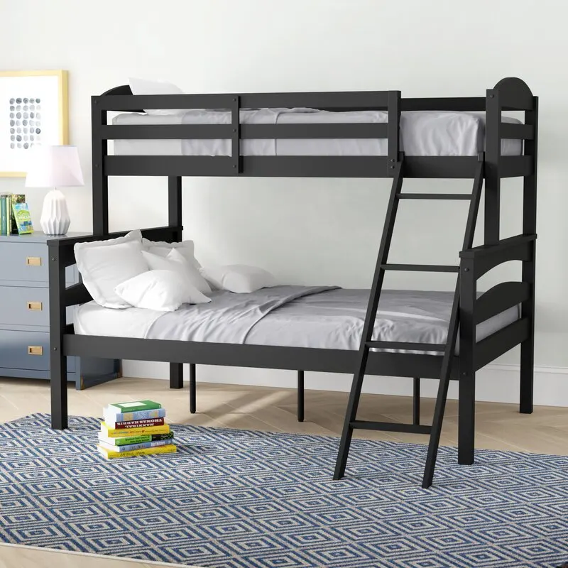 Bedroom Solid Wood Children Twin Bunk Bed Lit Superpos Enfants