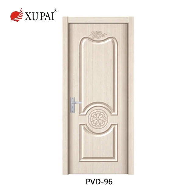 zhejiang jiangshan Interior room door hot sale cheap price plastic pvc door
