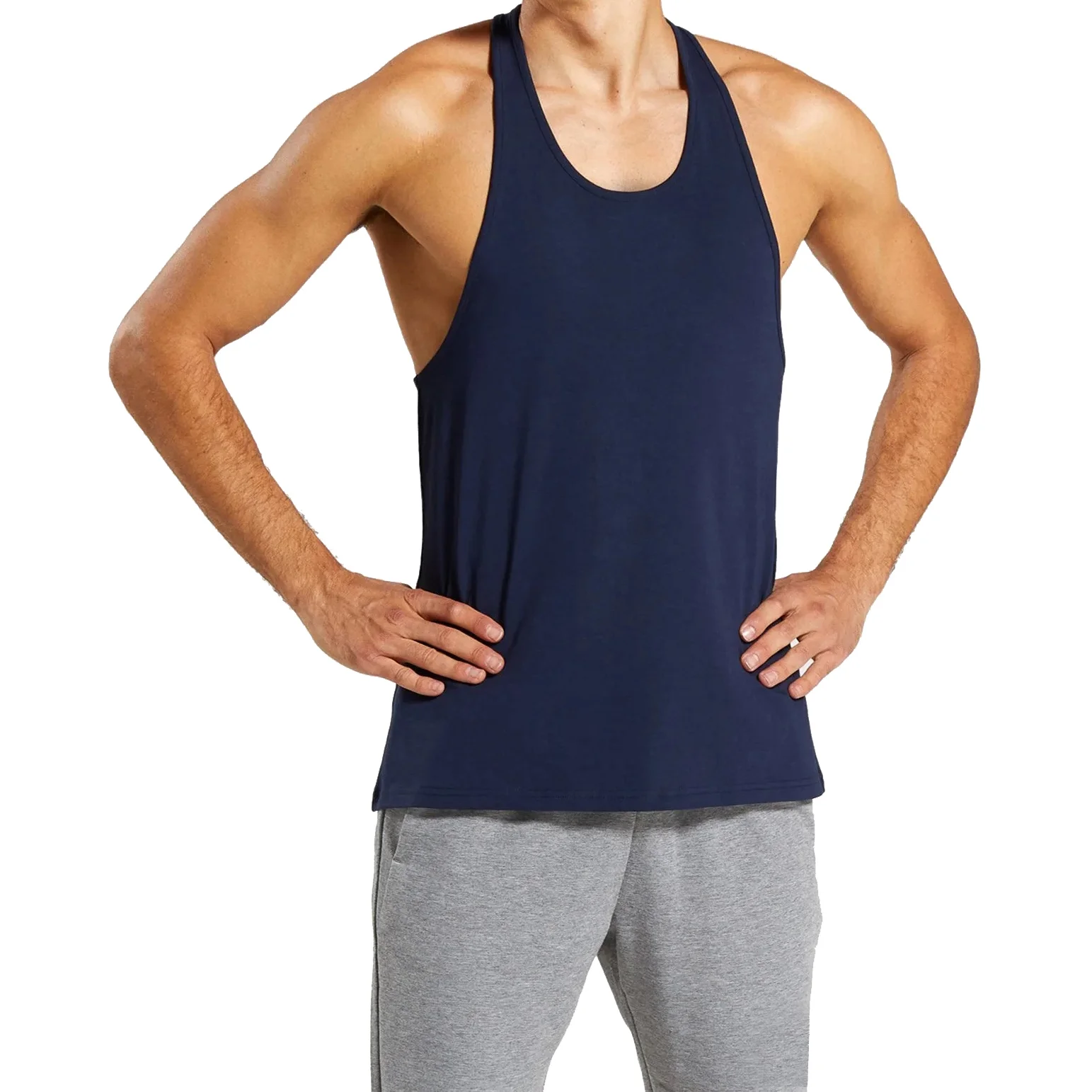 Custom Design Men and Women Tang Tops Sleeveless Halter Racerback Summer Basic Tee Shirts Cami Tank Tops Beach Blouses