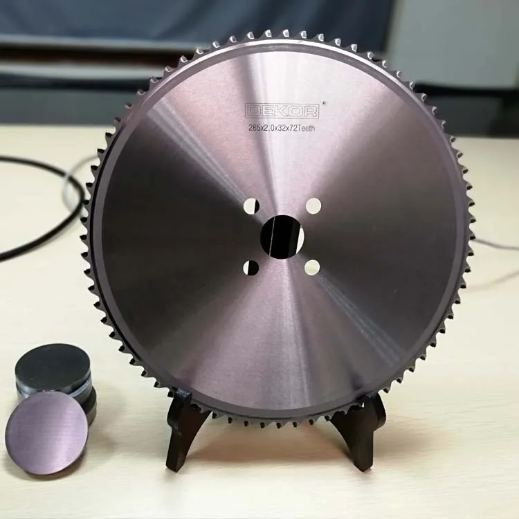 Cold press diamond saw blade for Stainless steels cutting