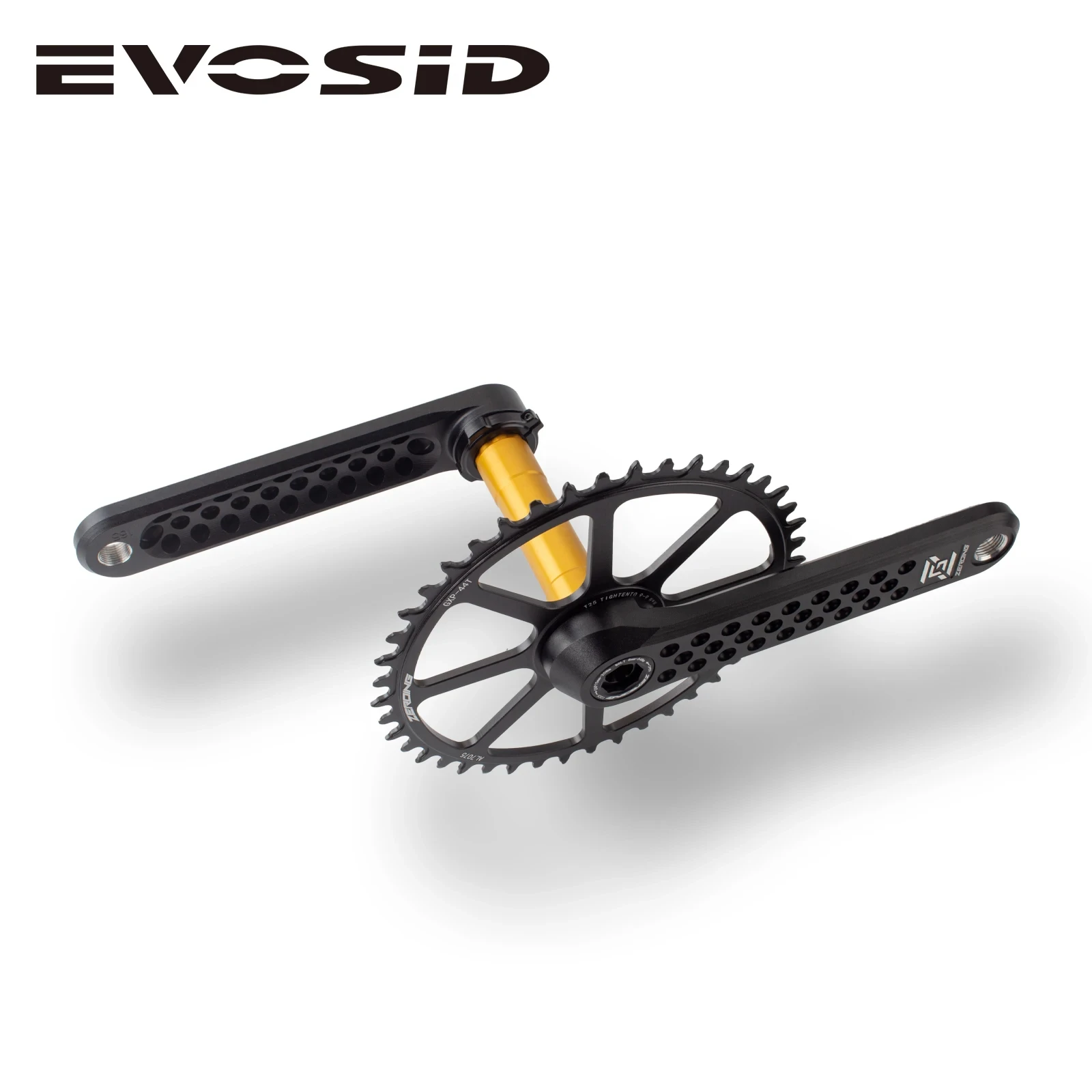 Bicycle Cranks Ultralight 170mm Crank Aluminum Alloy Bottom Bracket Bearing 40-48t Bicycle Chainwheel