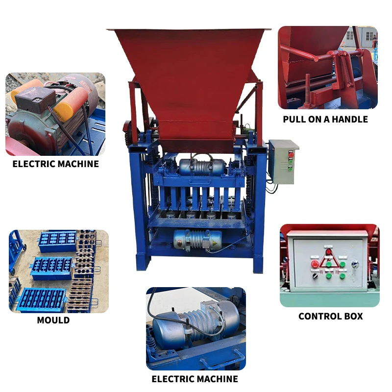 Block Brick Making Machinery Automatic Lifting Machine Pallet Free