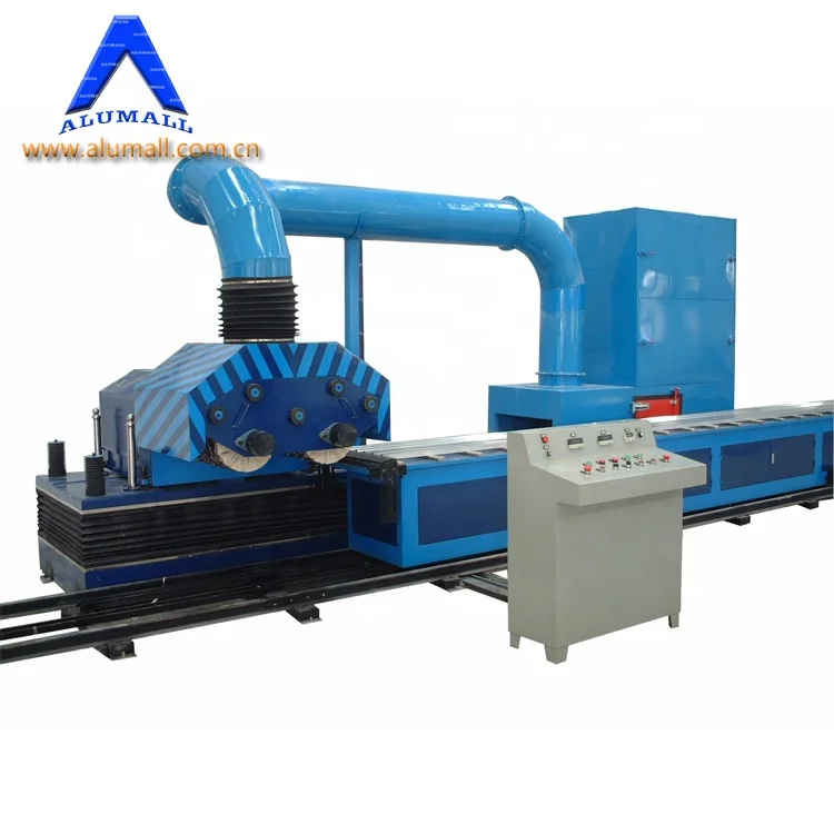 Aluminum Profile Buff Polishing Machine For Surface Treatment Line