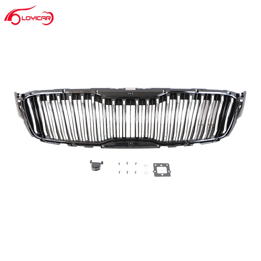 For Kia Sorento 2015 2016 2017 ABS Radiator Grille Frame Trim Car Styling High Quality Refit Front Grille Racing Grill