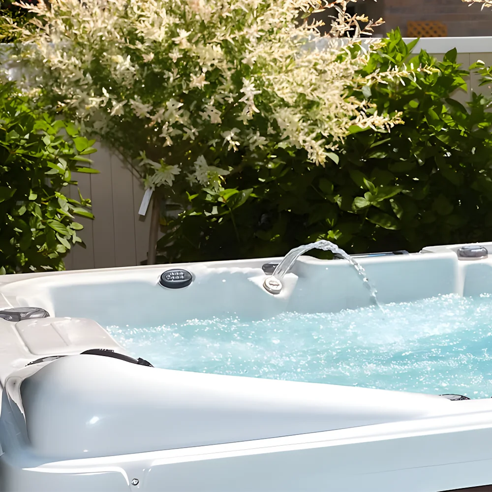 Outdoor Jacuzzii Pool Pvc Acrylic Outdoor Spa Swimings Pool Outdoor Rectangular Metal Frame Swimming Pool