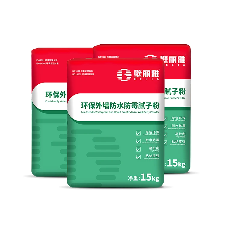 
Factory Supply Exterior Wall Putty Powder Skim Coat For Wall Putty For Wall Rendering Before Painting 