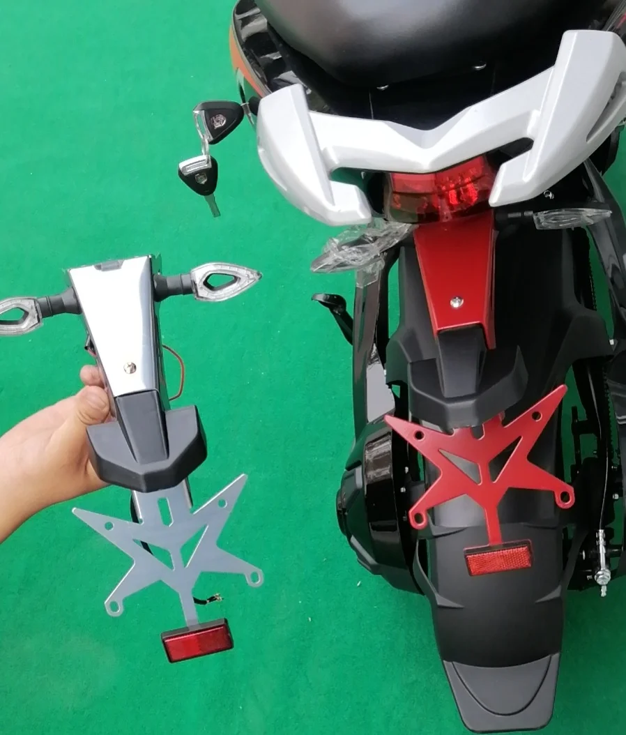 Отличное украшение номерного знака, используемое в компонентах для отделки электрических мотоциклов