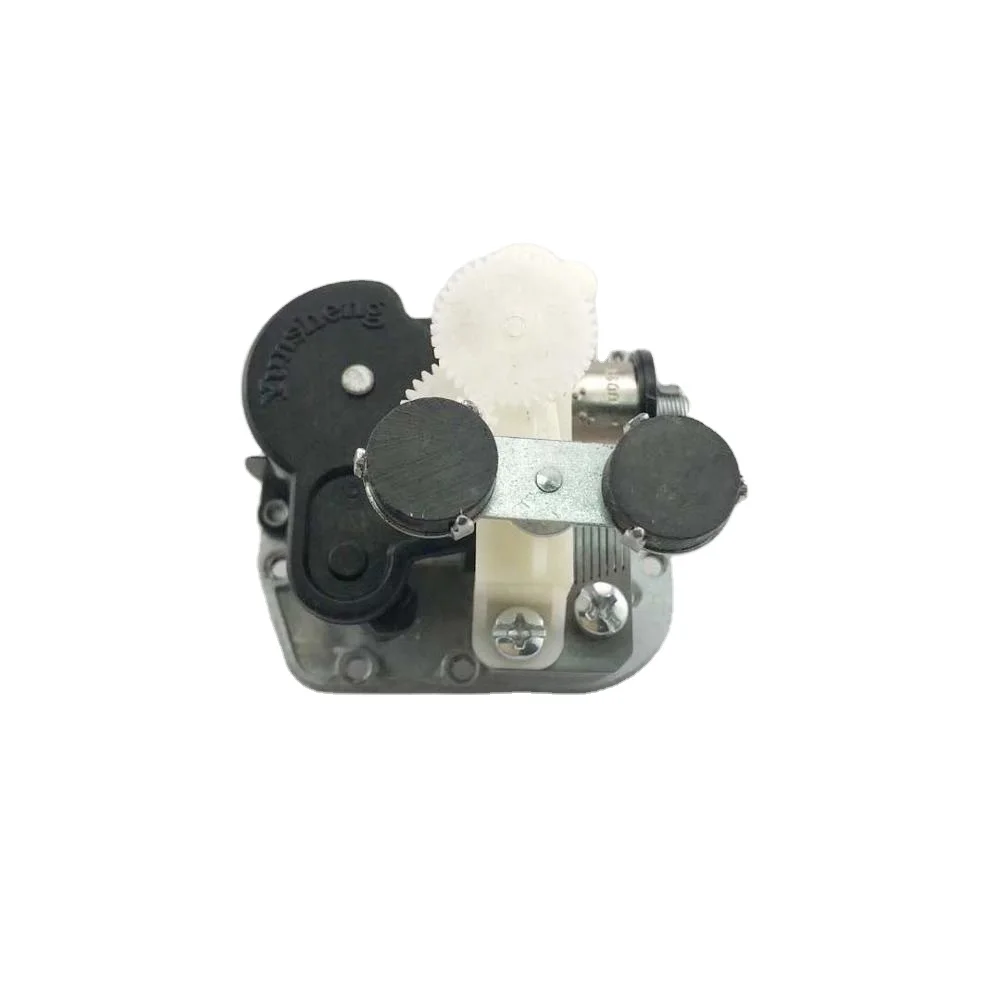Creative 18 Note Music Box Musical Movement Mechanism  for  Rotating Wood Box