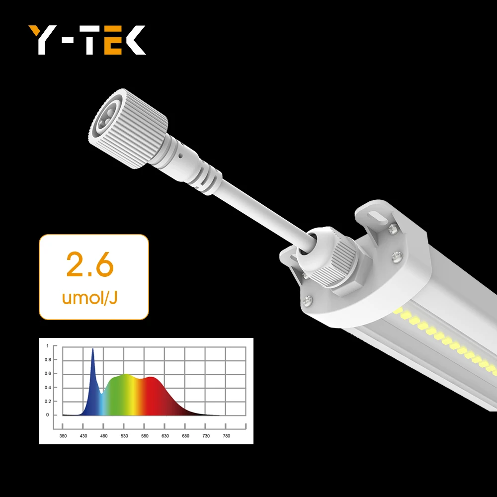  Ytek Etl Сертифицированный гидропонный Складной Красный Чип Ip65 50 Вт T5 T8 светодиодный светильник