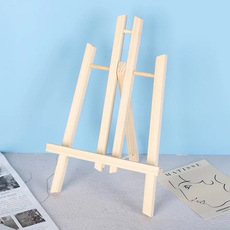 Artecho portable 30cm artist Easel foldable Wooden Painting Easel small Pine wood art easel