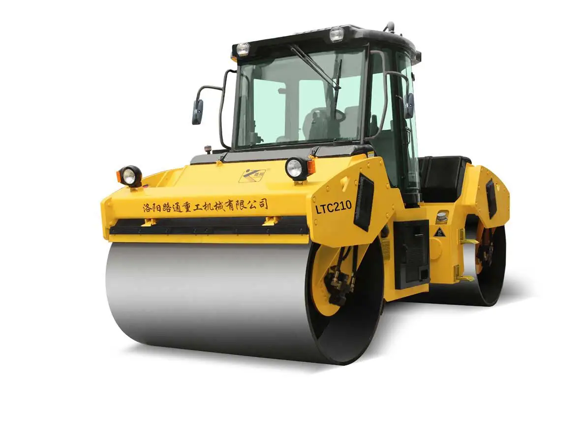 LUTONG 10 Ton Pneumatic Tyre Road Roller Compactor Vibratory Farm Construction Similar to Sakai LTP1016 15 Ton Weight