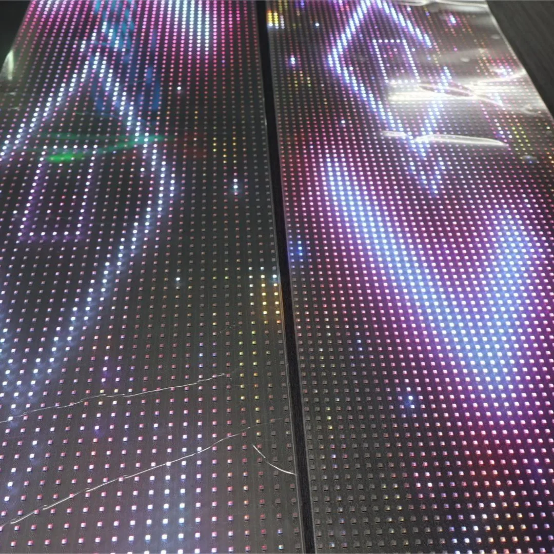 Cheap Hot Sale Led Transparent Film Wholesale Flexible Panel