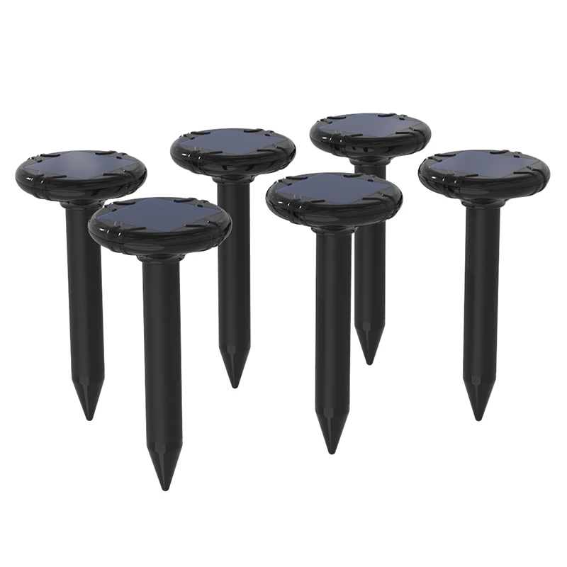 Safe effective Buzzer vibration control solar snake repellent outdoor underground gopherhawk trapping set