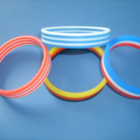 
Custom personalized wristband rubber band bracelets silicone bracelet 