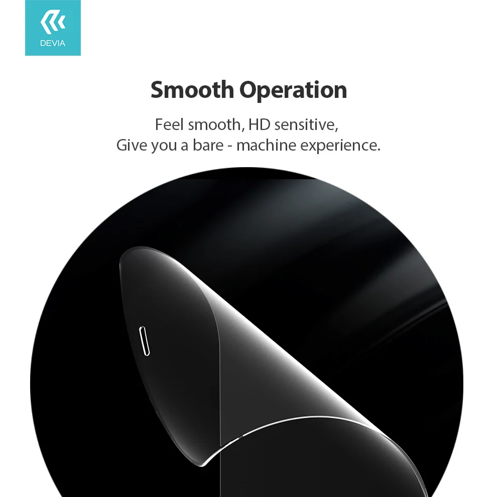 DEVIA High Transparent lminas de gel laminas de hidrogel hidrogel pellicola idrogel cutting machine film for iphone 13