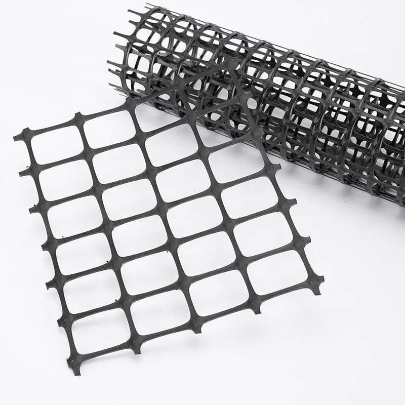 Plastic Road Geo Grids PP Biaxial Geogrid 40/40Kn 30/30Kn for Road Reinforcement