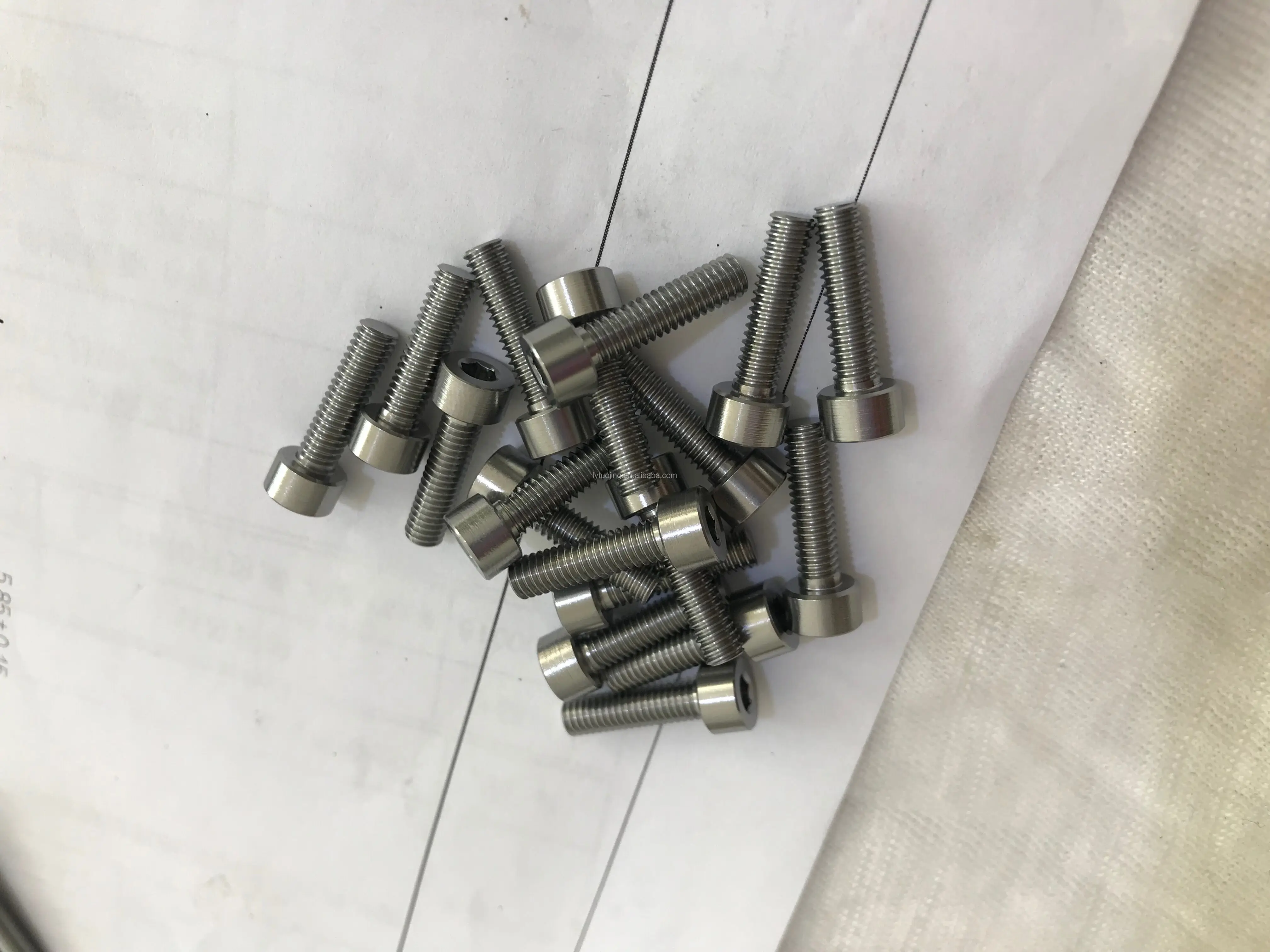 Чистая молибдена Mo гайка/Крепеж