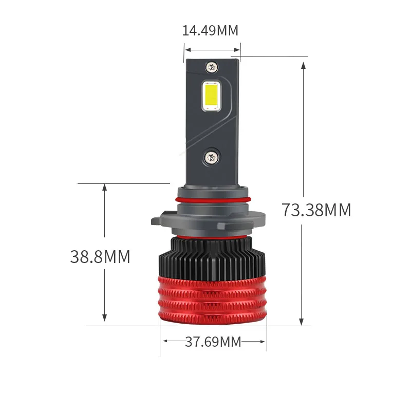 New Design Innovation Upgrade Z10 Max High Power LED Headlight Super Bright H1 H7 H8 H11 H4 9005 9006 9012 80W 6500K 24000LM