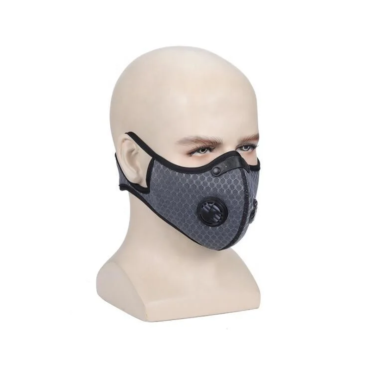 
Outdoor Sport Anti Pollution Dust Reusable Activated Carbon Filter Mask for Motorcycle 