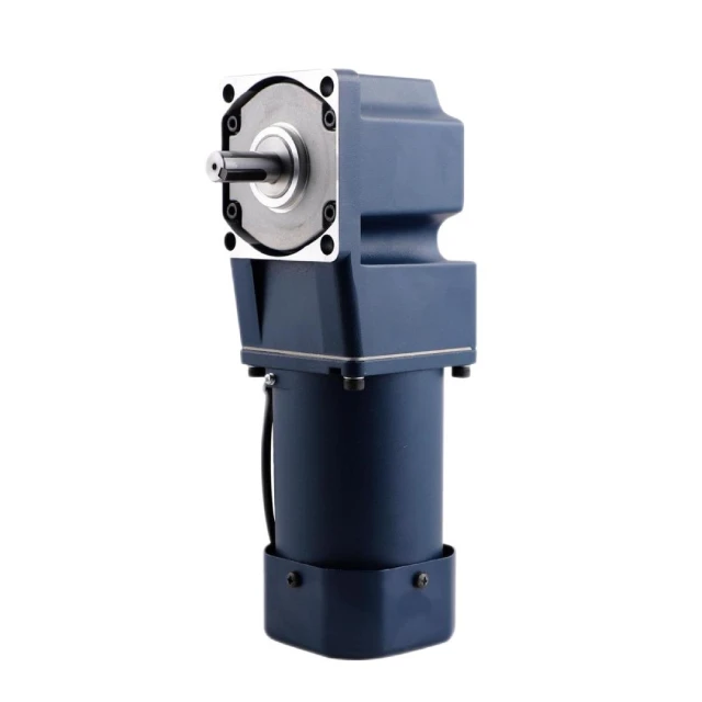 right angle solid shaft gearbox 20:1 with 40w AC reversible electric motor for packaging machine 5RK40GN-CF/5GN-20RT