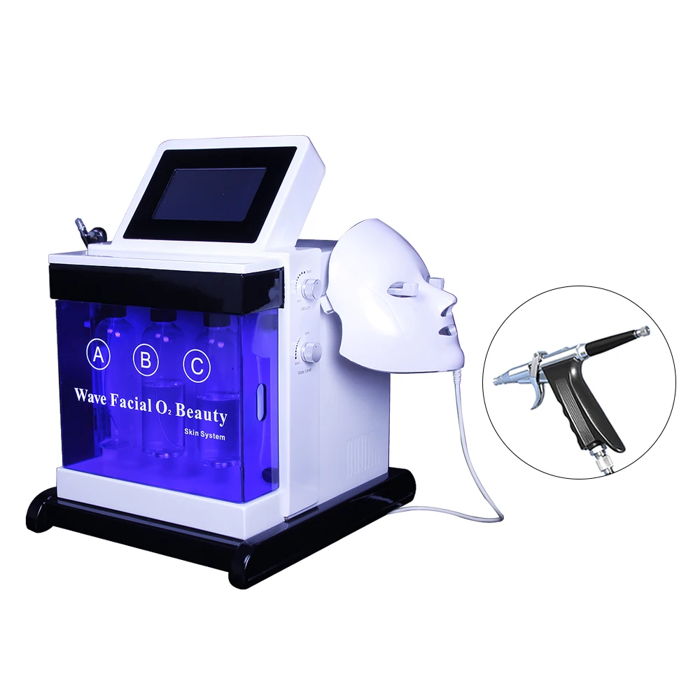 Top Quality Hydro Aqua Peeling Beauty Face Equipment o2 oxygen Salon Facial Machine
