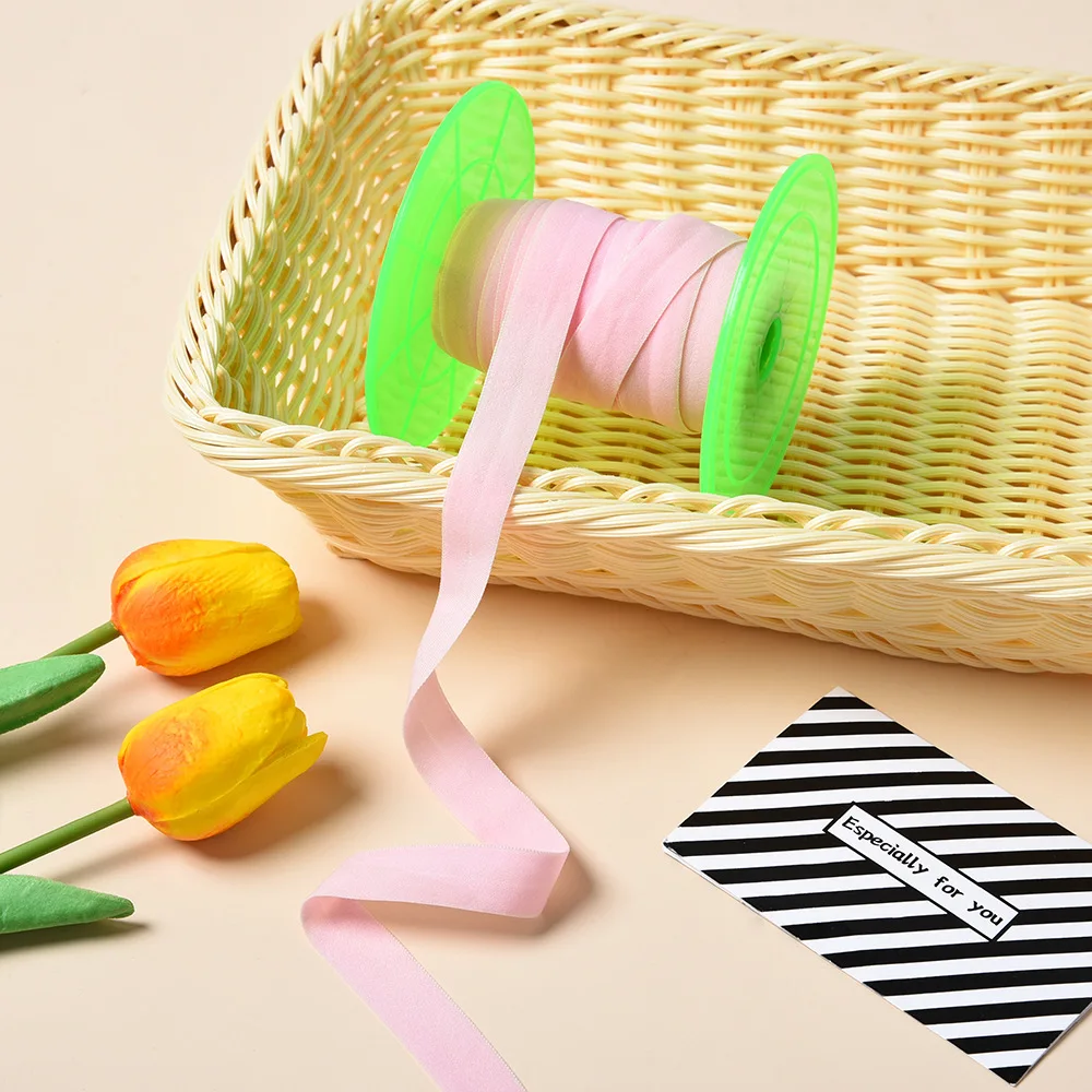 New nylon folding elastic satin plush back strap elastic lingerie for bra underwear stretch elastic ribbon bra elastic band