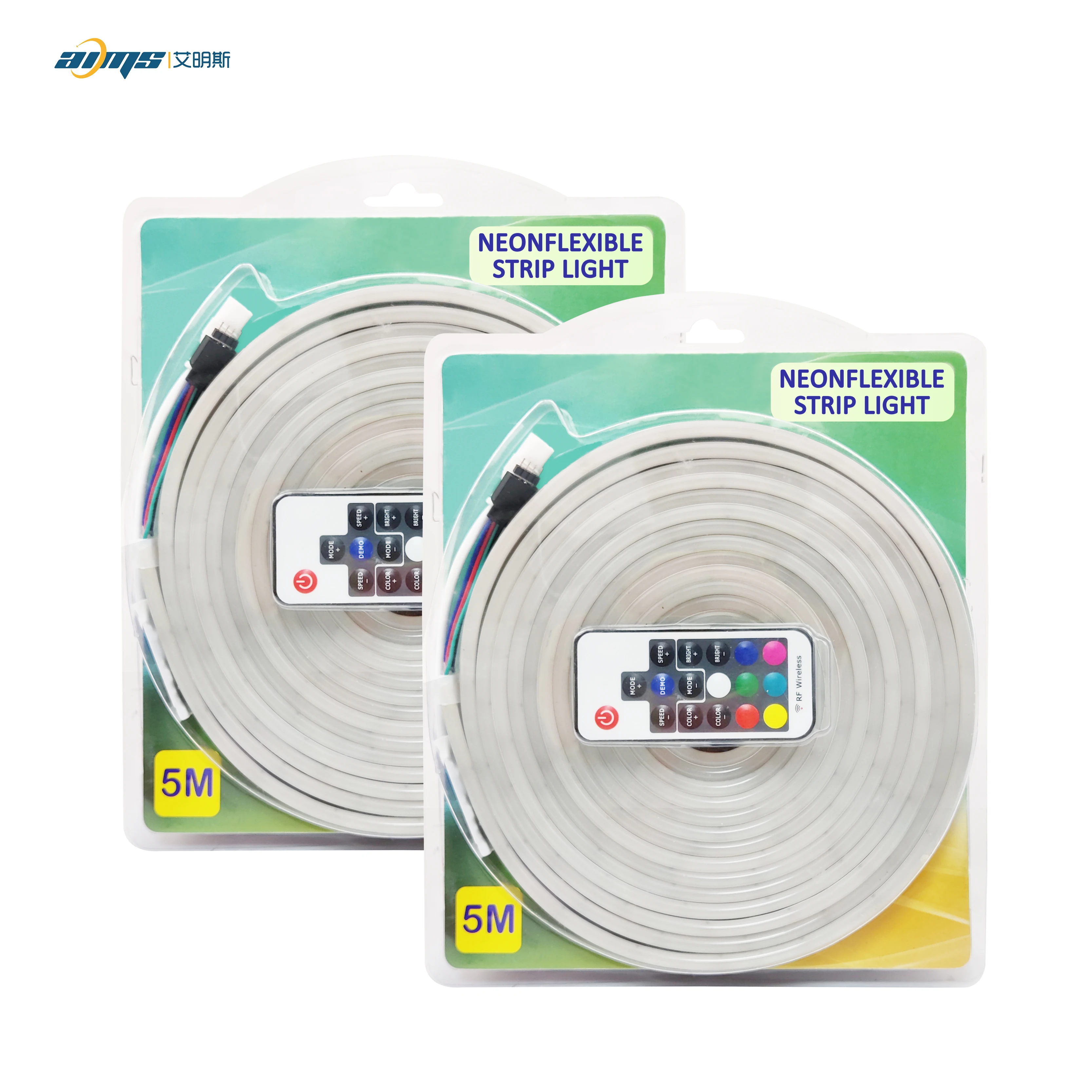 6x12 мм RGB Led неоновый свет дистанционного управления комплект 5 м гибкая Водонепроницаемая светодиодная лента для светодиодных трубок художественного оформления ногтей ручная работа