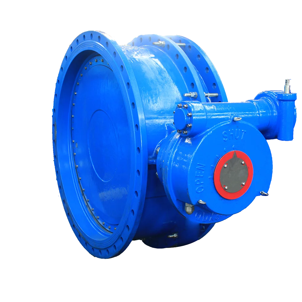 Telescopic butterfly valve DN1200 16Q soft seal