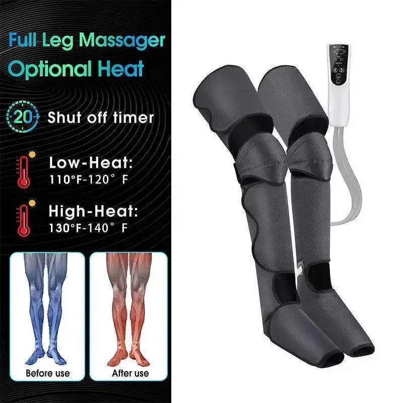 knee massager Air Leg Compression Boots for Athlete Relief Muscle Soreness and Pain Air Compression Leg Massager