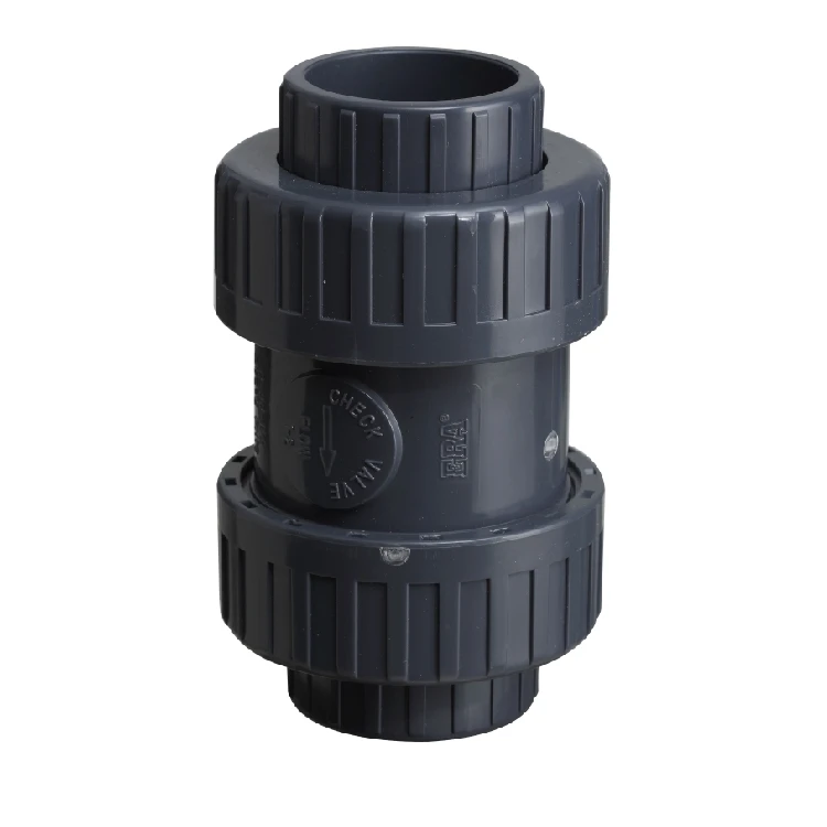 ERA brand PVC/CPVC Plastic valves and fittings True Union Spring Check Valve
