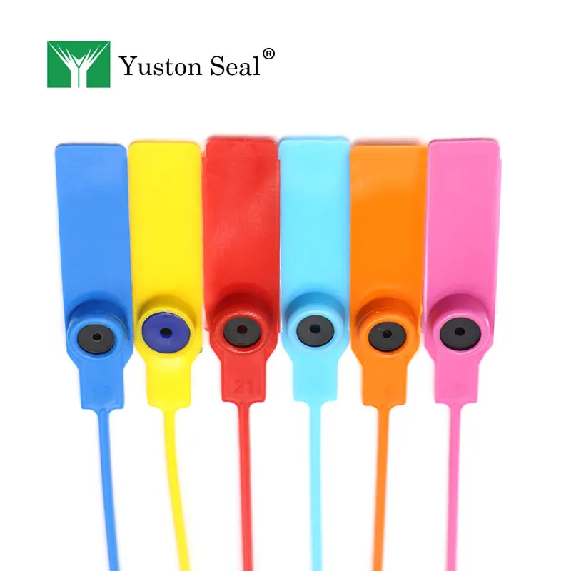 YTPS106 Logo Print factory supply low price security apparel plastic seal with bags