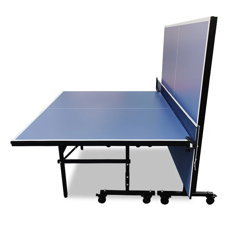 Full Size Professional Ping Pong Tables Indoor Use Movable Foldable Table Tennis Table