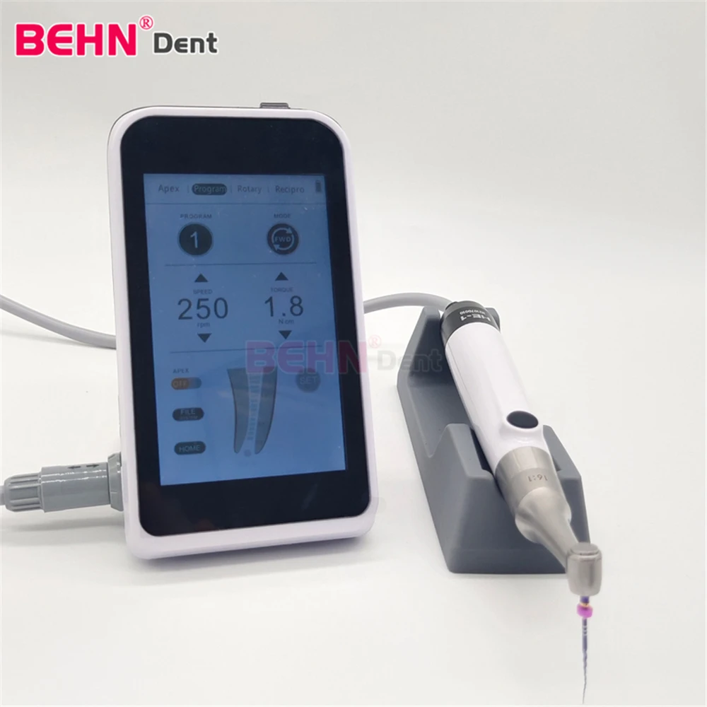 BEHN Dental Endo Motor With Apex Locator R-Smart Plus / Endodontic Treatment Device Reciprocating 5 Modes/Dental Handpiece