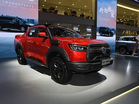 Great Wall Poer Changcheng Pao Car GWM Auto 2024 2.4 T Off-road 4-wheel Drive Pickup Trucks