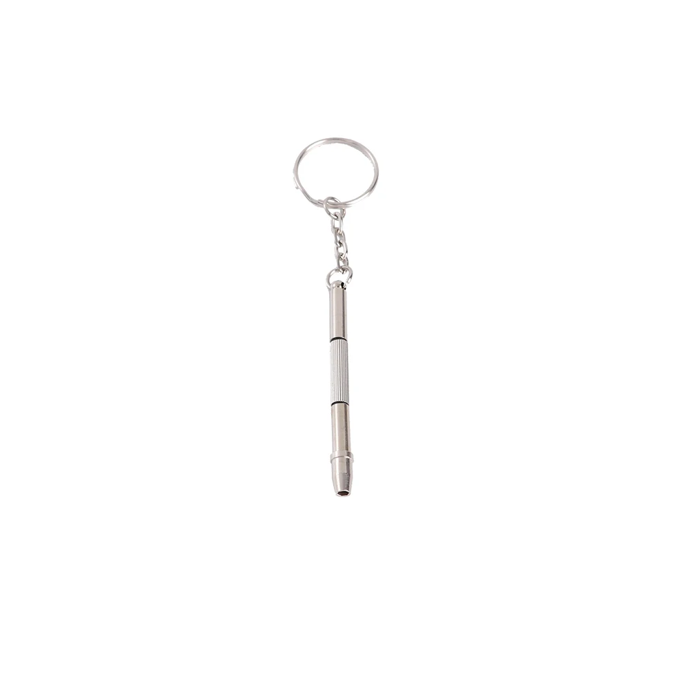 Glasses multifunctional three-in-one portable glasses screwdriver keychain accessories watch repair tool kit