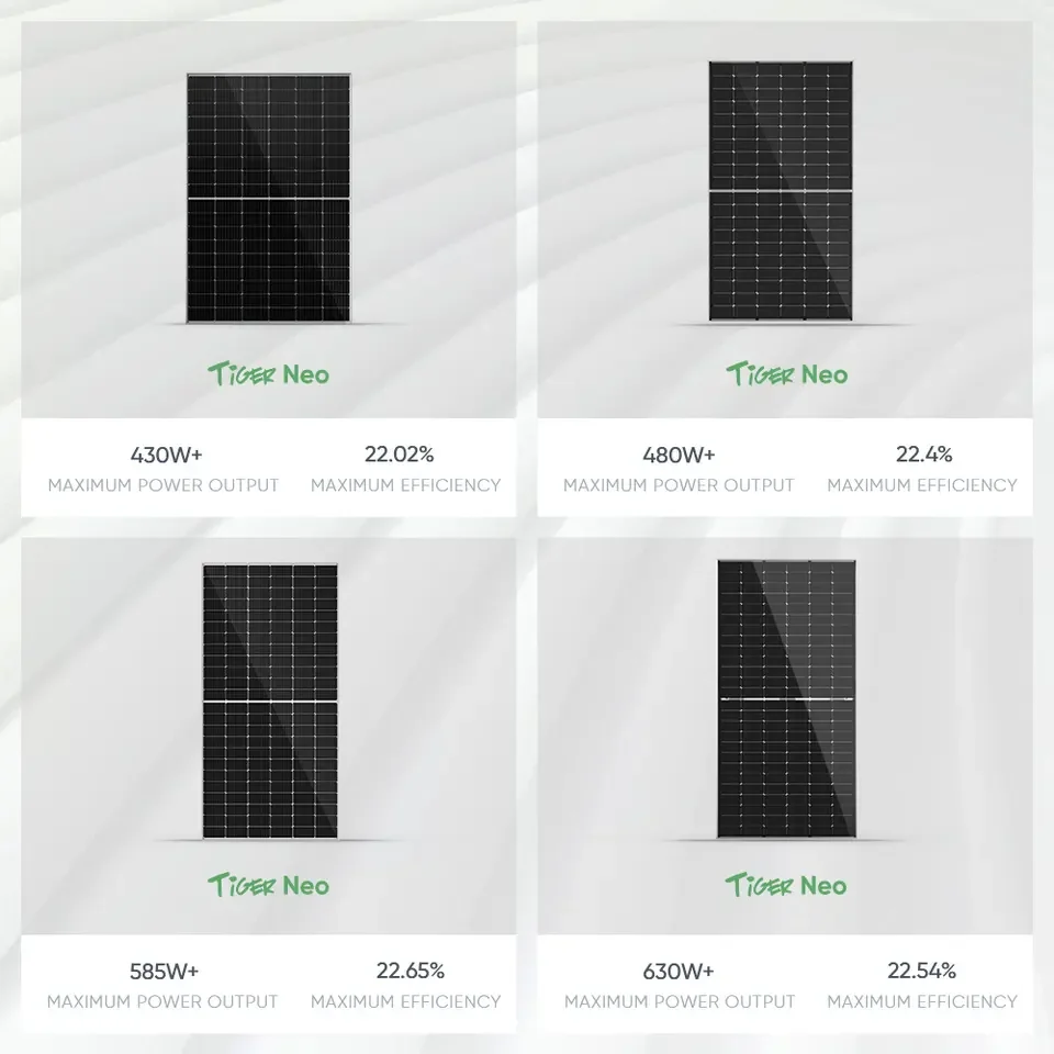 Rotterdam Warehouse Jinko N Type Black Frame 430w 440w 450w Solar Panels for Solar Energy System