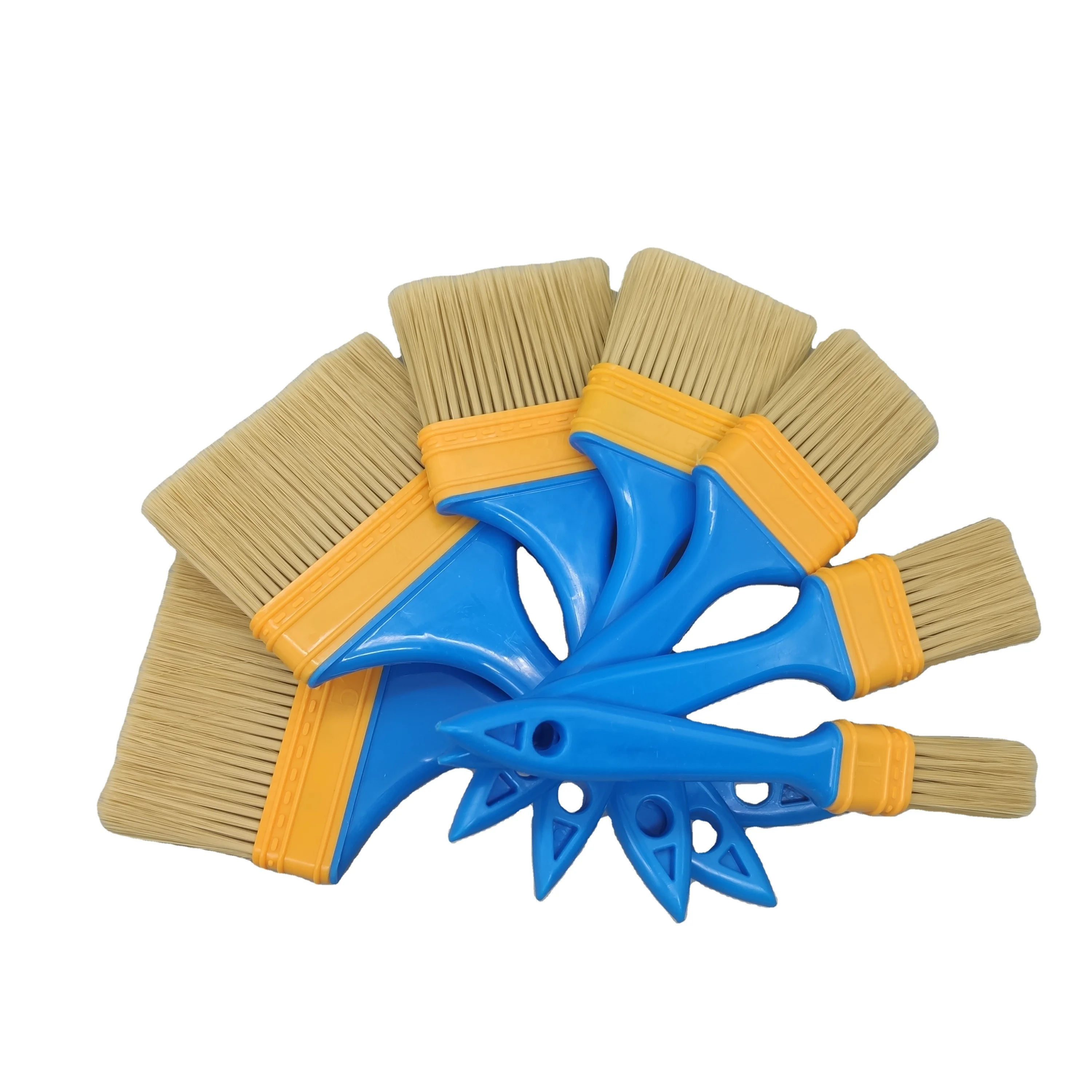 Высококачественная коррозионно-стойкая кисть с пластиковой ручкой, нейлоновая шелковая посадочная кисть для краски