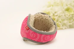 Оптовая продажа, мужские большие наушники на заказ, зимние теплые плотные плюшевые пушистые наушники, однотонные наушники